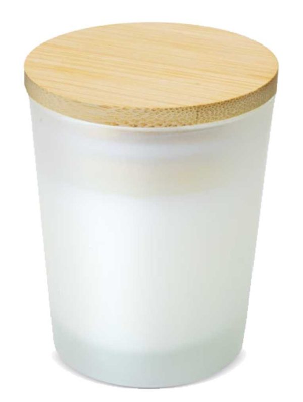 Vela aromática tapa bambú - Imagen 2