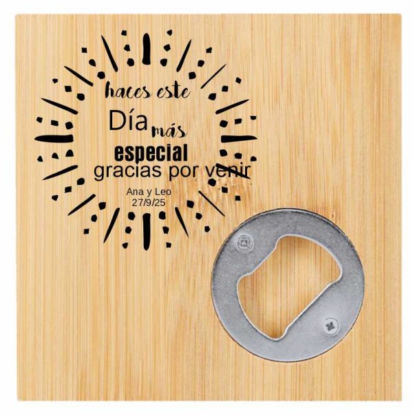 Posavasos Abridor - Imagen 2